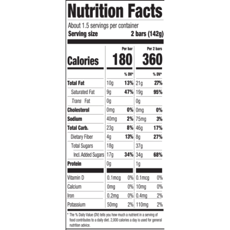 
                    
                      SorBabes Strawberries & Cream Nutrition Label
                    
                  