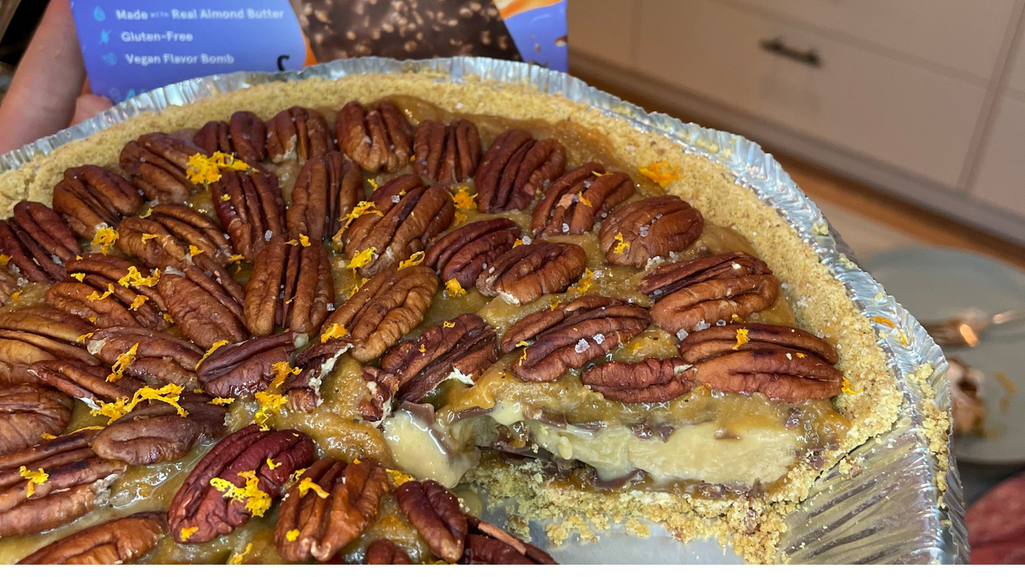 Easy Vegan Pecan Pie - No Bake Recipe