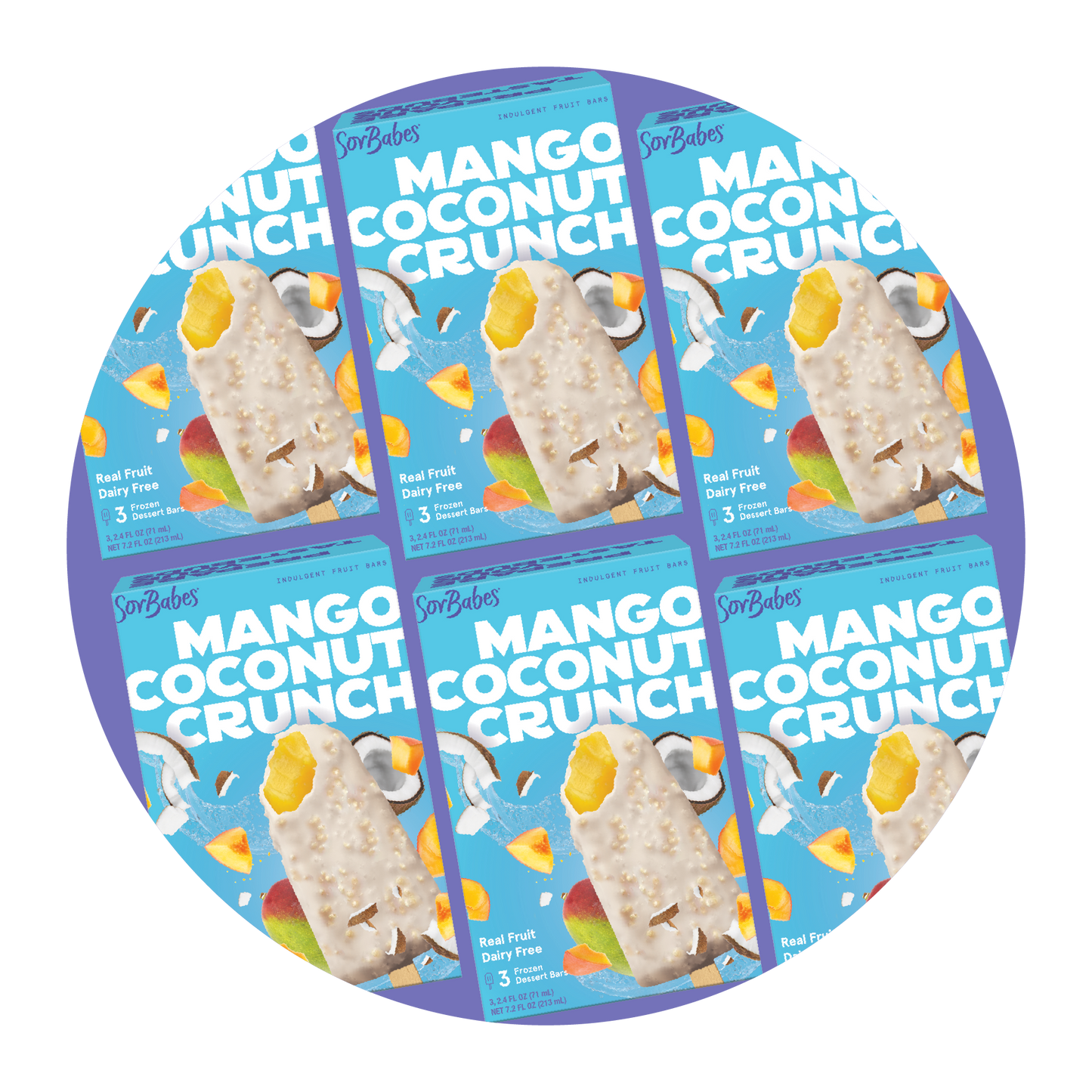 
                    
                      MANGO COCONUT CRUNCH 6-PACK
                    
                  