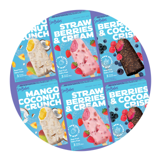 SorBabes variety pack frozen fruit bar