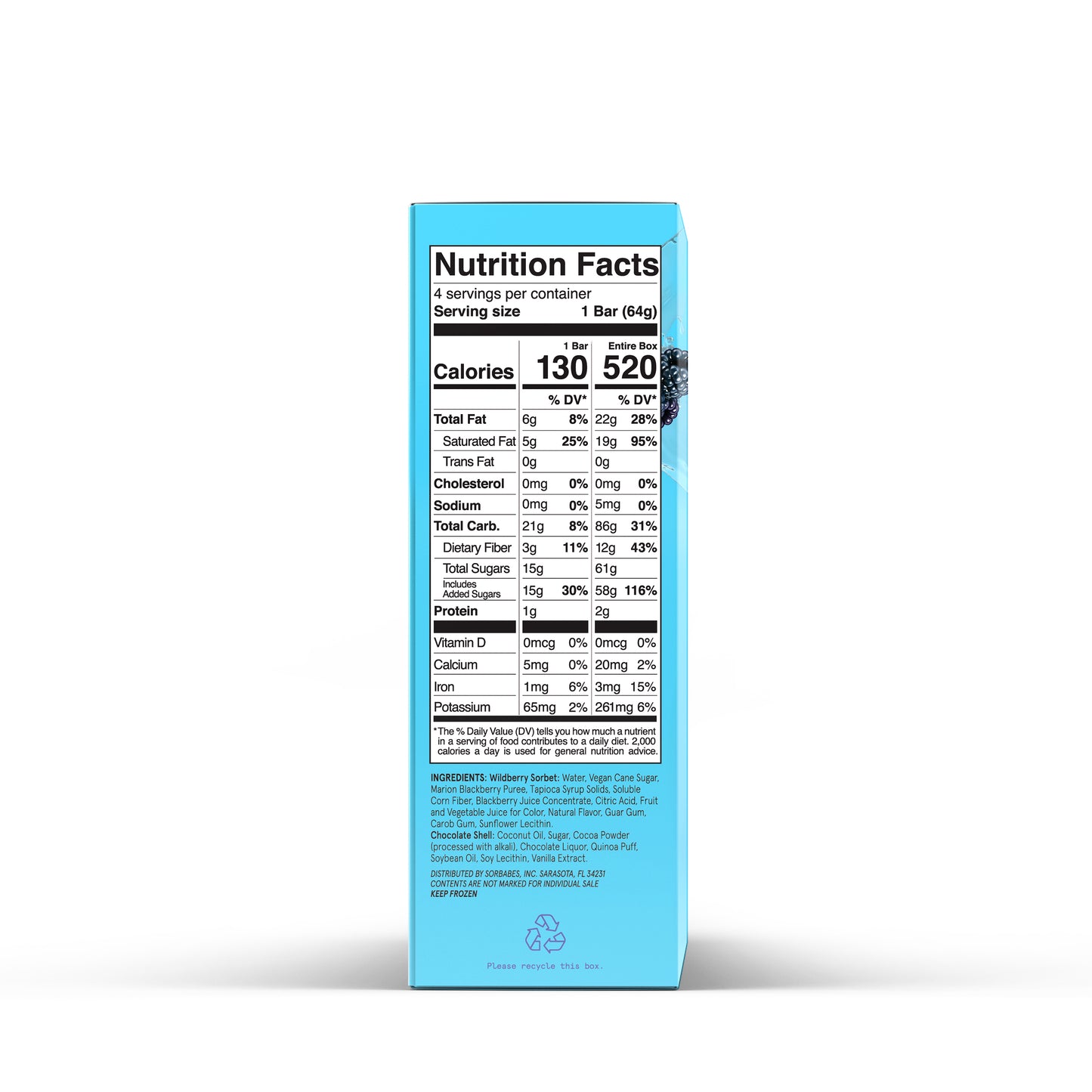 
                    
                      Wildberry crisp nutrition label
                    
                  