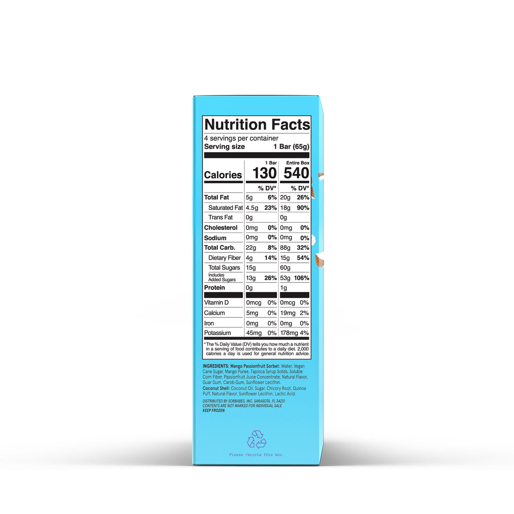 
                    
                      Mango coconut crunch nutrition
                    
                  