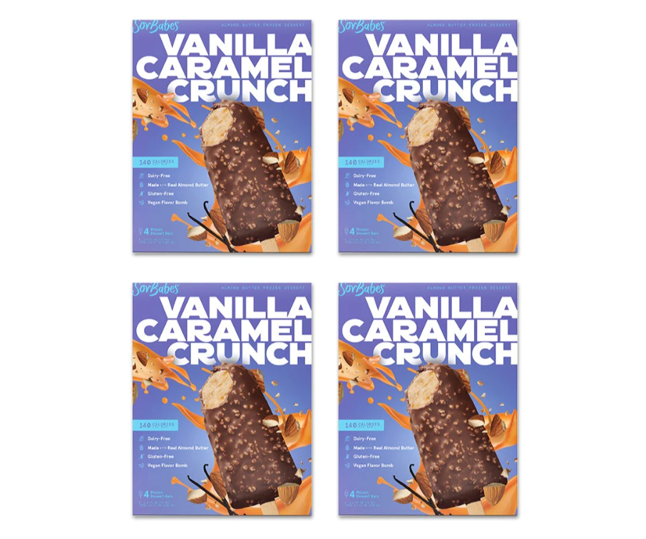 
                    
                      SORBABES VANILLA CARAMEL CRUNCH 4-PACK
                    
                  