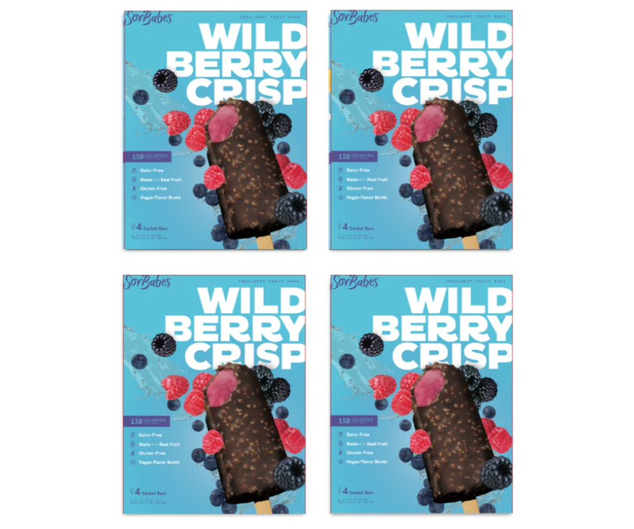 SORBABES WILDBERRY CRISP 4-PACK