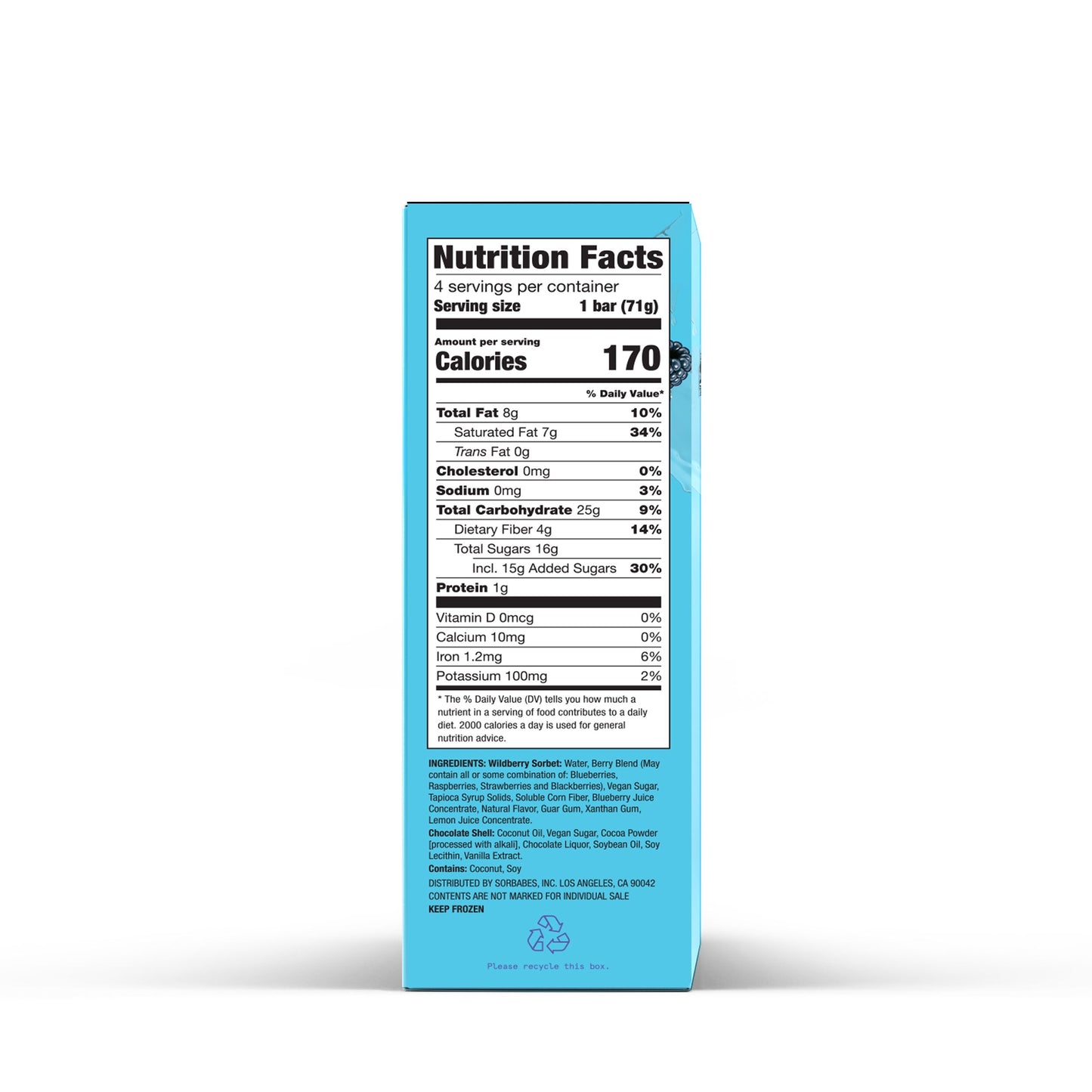 
                    
                      Wildberry Crisp nutrition panel
                    
                  