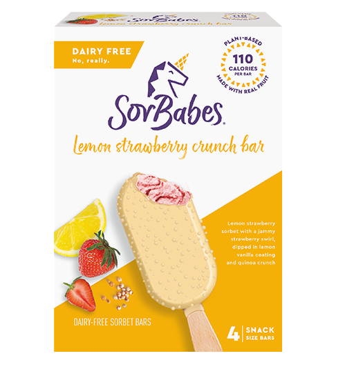 Lemon Strawberry Crunch Bars Pint